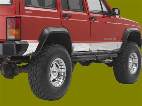 1995 xj jeep sheet metal rockers|Jeep cherokee xj rocker panel.